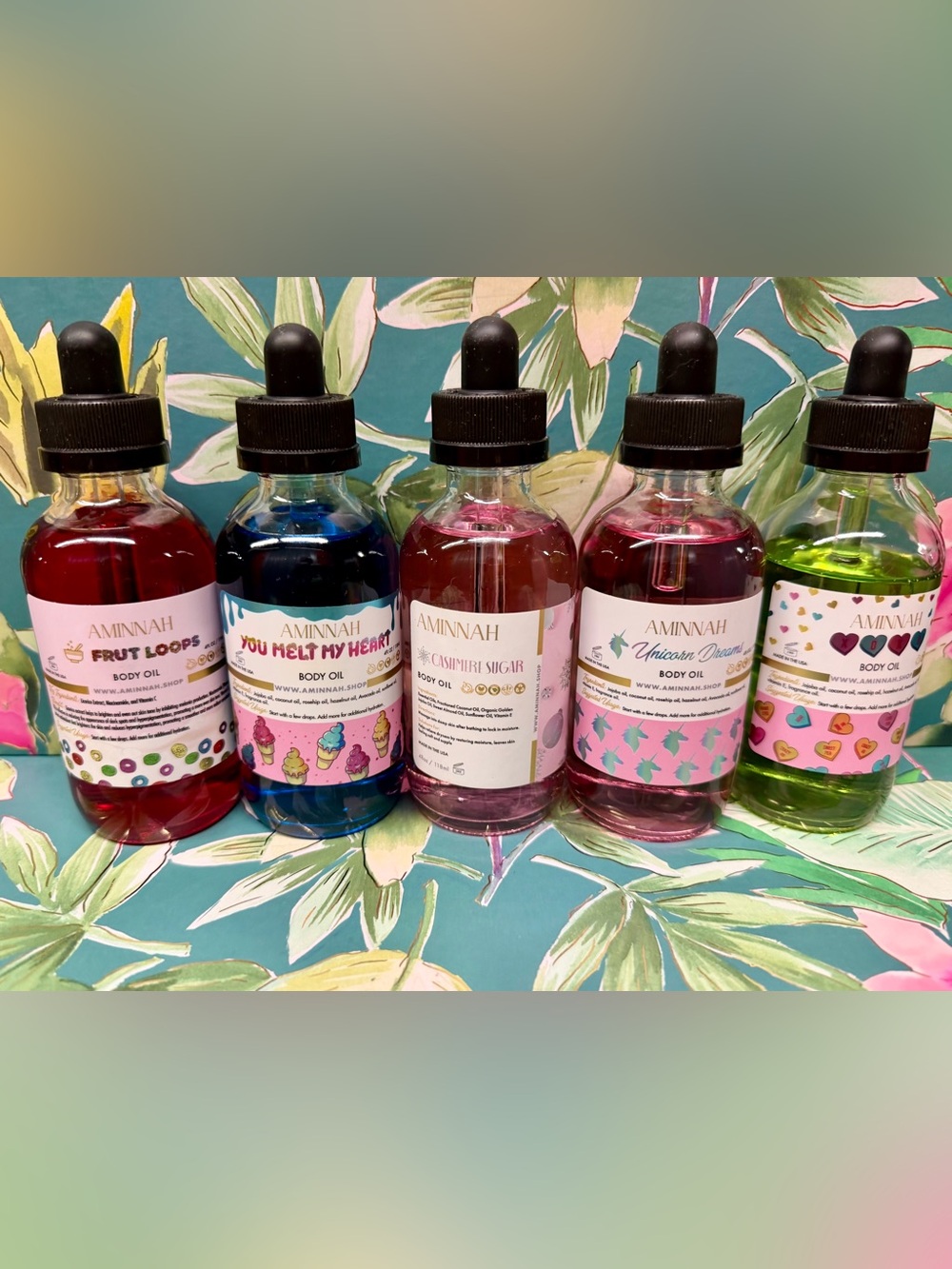 Buy Now: Aminnah Body Oil Two-Bottle Mystery Set! - Picture 5 of 5